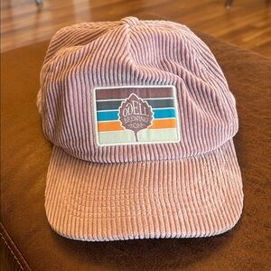 Odell Brewing Company Lilac Corduroy Snapback Hat One Size Unisex